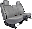 K212-14-19OSV Front Row Seat Cover, Silver, Made of Spacer Mesh, Solid Design, 40/20/40 Split Backrest And Cushion Cool Mesh Series