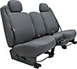 K212-19-2OCH Front Row Seat Cover, Charcoal, Made of Spacer Mesh, Solid Design, 40/20/40 Split Backrest And Cushion Cool Mesh Series