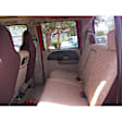 K212-23-1TBN Front Row Seat Cover, Brown, Made of Tweed, Solid Design, 40/20/40 Split Backrest And Cushion Duramax Tweed Series