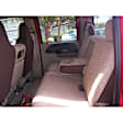 K212-23-1TBN Front Row Seat Cover, Brown, Made of Tweed, Solid Design, 40/20/40 Split Backrest And Cushion Duramax Tweed Series