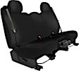 K212-25-12GBK Front Row Seat Cover, Black, Made of Neoprene, Solid Design, 40/20/40 Split Backrest And Cushion Genuine Neoprene Series