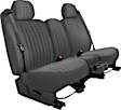K212-25-3TCH Front Row Seat Cover, Charcoal, Made of Tweed, Solid Design, 40/20/40 Split Backrest And Cushion Duramax Tweed Series