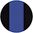 K212-26-12ZBB Front Row Seat Cover, Blue Insert With Black Sides, Made of Neosupreme, Solid Design, 40/20/40 Split Backrest And Cushion Neosupreme Series