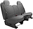 K212-26-1LSV Front Row Seat Cover, Silver, Made of Velour, Solid Design, 40/20/40 Split Backrest And Cushion Scottsdale Series