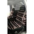 K212-29-1SBK Front Row Seat Cover, Black, Made of Tweed, Southwest Design, 40/20/40 Split Backrest And Cushion Southwest Sierra Series