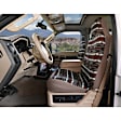 K212-38-0STP Front Row Seat Cover, Taupe, Made of Tweed, Southwest Design, 40/20/40 Split Backrest And Cushion Southwest Sierra Series
