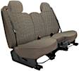 K212-40-2LTS Front Row Seat Cover, Toast, Made of Velour, Solid Design, 40/20/40 Split Backrest And Cushion Scottsdale Series