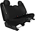 K214-03-2NBK Front Row Seat Cover, Black, Made of Neosupreme, Solid Design, 40/20/40 Split Backrest And Cushion Neosupreme Series