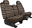 K220-12-0STP Front Row Seat Cover, Taupe, Made of Tweed, Southwest Design, 45/45 Split Backrest, 60/40 Split Cushion Southwest Sierra Series