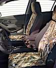 K301-A1-0ACT Second Row Seat Cover, Camouflage, Made of Neoprene, Superflauge Design, Solid Backrest And Cushion Bench Camo Series