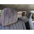 K301-A7-0MCH Second Row Seat Cover, Charcoal, Made of Velour, Solid Design, Solid Backrest And Cushion Bench Madera Series