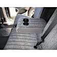 K301-A7-0MCH Second Row Seat Cover, Charcoal, Made of Velour, Solid Design, Solid Backrest And Cushion Bench Madera Series