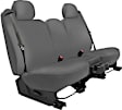 K301-A8-0GGY Second Row Seat Cover, Gray, Made of Neoprene, Solid Design, Solid Backrest And Cushion Bench Genuine Neoprene Series