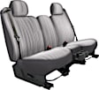 2015 Jeep Wrangler - Second Row Seat Cover, 2-Door, Headrest Openings Standard, Silver, Made of Velour, Solid Design, Solid Backrest And Cushion Bench