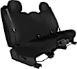 K301-B6-2GBK Second Row Seat Cover, Black, Made of Neoprene, Solid Design, Solid Backrest And Cushion Bench Genuine Neoprene Series