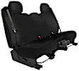 K301-B6-2NBK Second Row Seat Cover, Black, Made of Neosupreme, Solid Design, Solid Backrest And Cushion Bench Neosupreme Series
