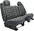 K320-21-0SGY Second Row Seat Cover, Gray, Made of Tweed, Southwest Design, 40/60 Split Backrest And Cushion Southwest Sierra Series