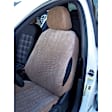 K335-05-0RTN Second Row Seat Cover, Tan, Made of Velour, Solid Design, 60/40 Split Backrest And Cushion Plush Regal Series