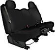 K335-06-1GBK Second Row Seat Cover, Black, Made of Neoprene, Solid Design, 60/40 Split Backrest And Cushion Genuine Neoprene Series