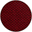 K343-12-2RBY Second Row Seat Cover, Burgundy, Made of Velour, Solid Design, 60/40 Split Backrest And Cushion Plush Regal Series