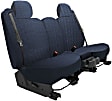 K344-03-1LOB Third Row Seat Cover, Ocean Blue, Made of Velour, Solid Design, 50/50 Split Backrest And Cushion Scottsdale Series