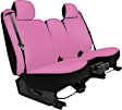 K369-02-1NPK Second Row Seat Cover, Pink, Made of Neosupreme, Solid Design, 40/60 Split Backrest And Cushion Neosupreme Series