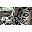 K369-03-1STN Second Row Seat Cover, Tan, Made of Tweed, Southwest Design, 40/60 Split Backrest And Cushion Southwest Sierra Series