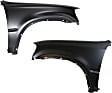 Front, Driver and Passenger Side Fenders