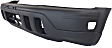 Front and Rear Textured Bumper Cover