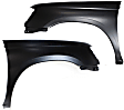 Front, Driver and Passenger Side Fenders, FWD/RWD