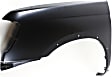 Front, Driver and Passenger Side Fenders, 4WD