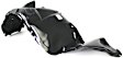 Front, Driver and Passenger Side, Fender Liner