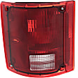 Driver and Passenger Side Halogen Tail Lights, without Bulbs, without Chrome Trim