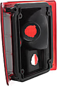 Driver and Passenger Side Halogen Tail Lights, without Bulbs, without Chrome Trim