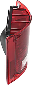 Driver and Passenger Side Halogen Tail Lights, without Bulbs, without Chrome Trim