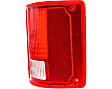 Driver and Passenger Side Tail Light Lens