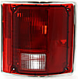 Driver and Passenger Side Halogen Tail Light, Without bulb(s), OE Replacement