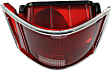 Driver and Passenger Side Halogen Tail Light, Without bulb(s), OE Replacement