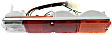 1988 Suzuki Samurai - Driver and Passenger Side Halogen Tail Light, With bulb(s), OE Replacement
