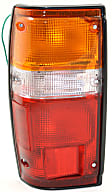 Driver and Passenger Side Halogen Tail Light, With bulb(s), OE Replacement