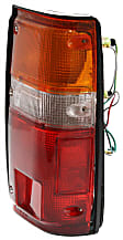 Driver and Passenger Side Halogen Tail Light, With bulb(s), OE Replacement