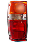 Driver and Passenger Side Halogen Tail Light, With bulb(s), OE Replacement