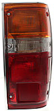 Driver and Passenger Side Halogen Tail Light, With bulb(s), OE Replacement