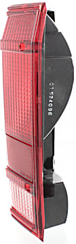 Driver and Passenger Side Halogen Tail Light, Without bulb(s), OE Replacement
