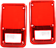 Driver and Passenger Side Tail Light Lens