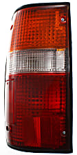 1994 Toyota Pickup - Driver and Passenger Side Halogen Tail Light, With bulb(s), OE Replacement