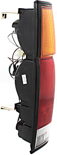 Driver and Passenger Side Halogen Tail Light, With bulb(s), OE Replacement
