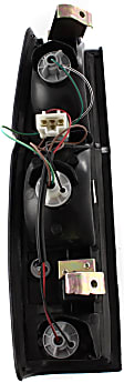 Driver and Passenger Side Halogen Tail Light, With bulb(s), OE Replacement