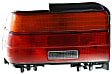 Driver and Passenger Side Halogen Tail Light, With bulb(s), OE Replacement