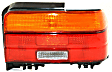 Driver and Passenger Side Halogen Tail Light, With bulb(s), OE Replacement